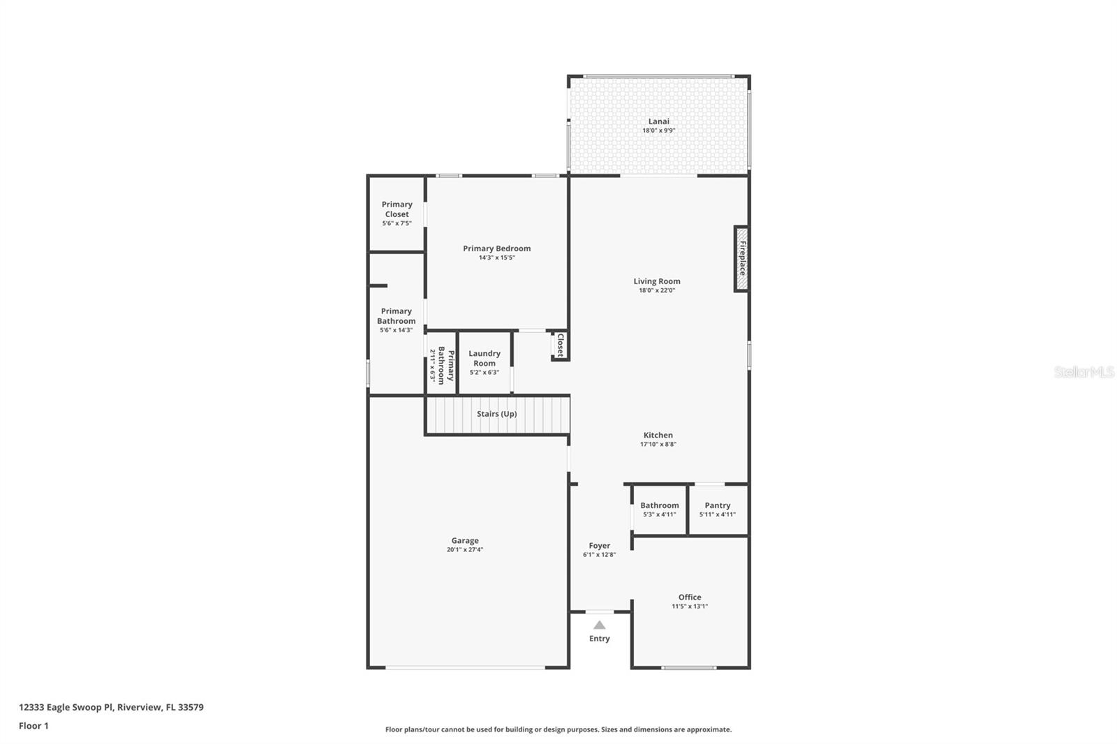 12333 EAGLE SWOOP PL, RIVERVIEW, FL, 33579