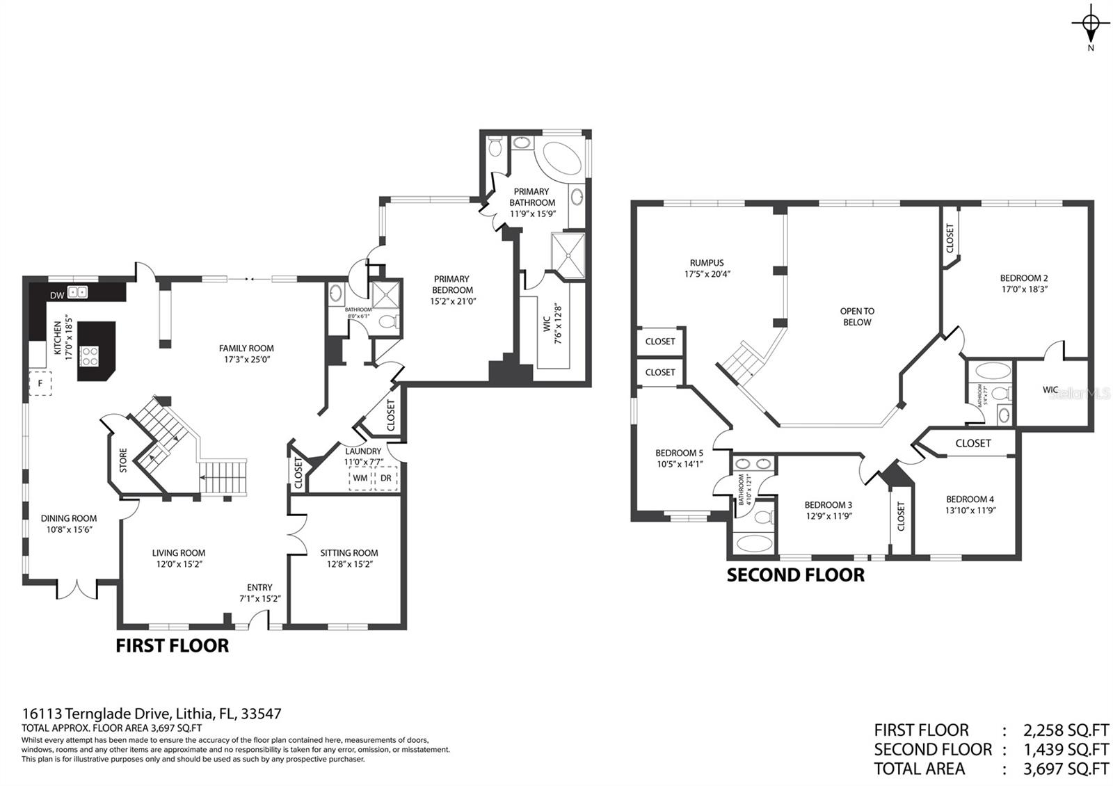 16113 TERNGLADE DR, LITHIA, FL, 33547