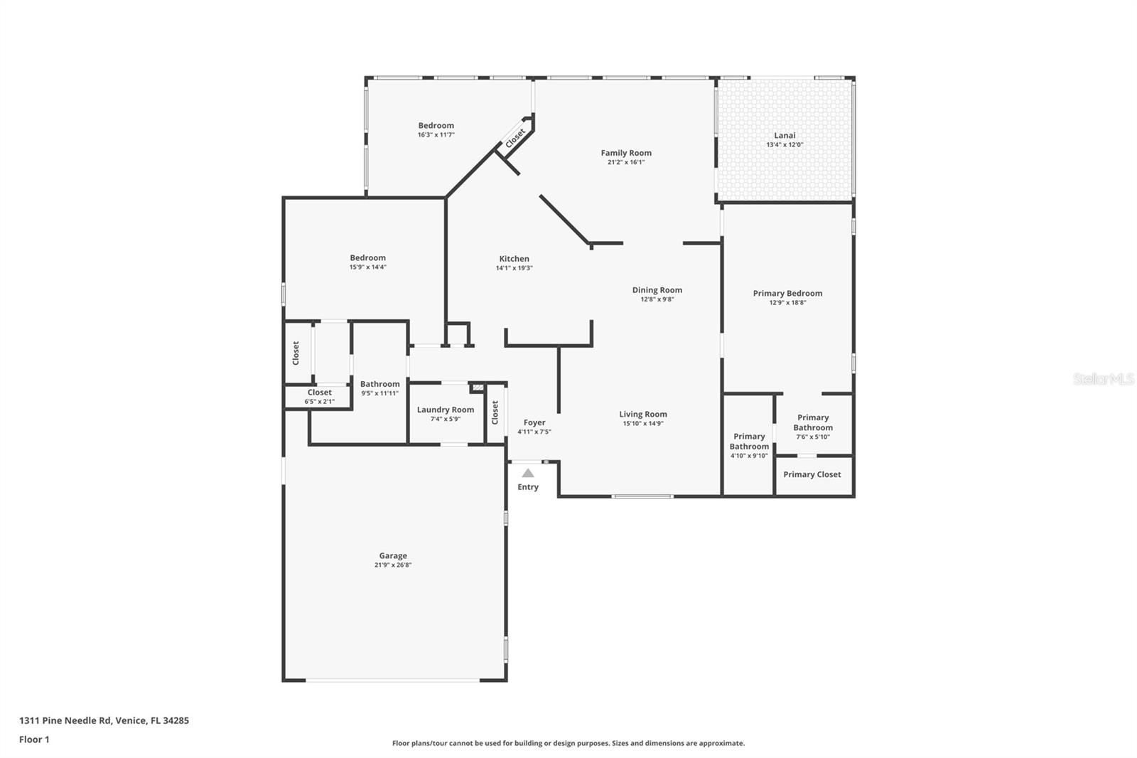 1311 PINE NEEDLE RD, VENICE, FL, 34285