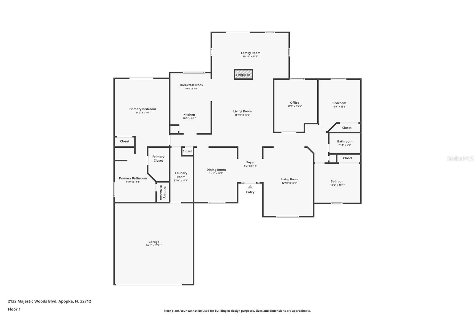 2132 MAJESTIC WOODS BLVD, APOPKA, FL, 32712