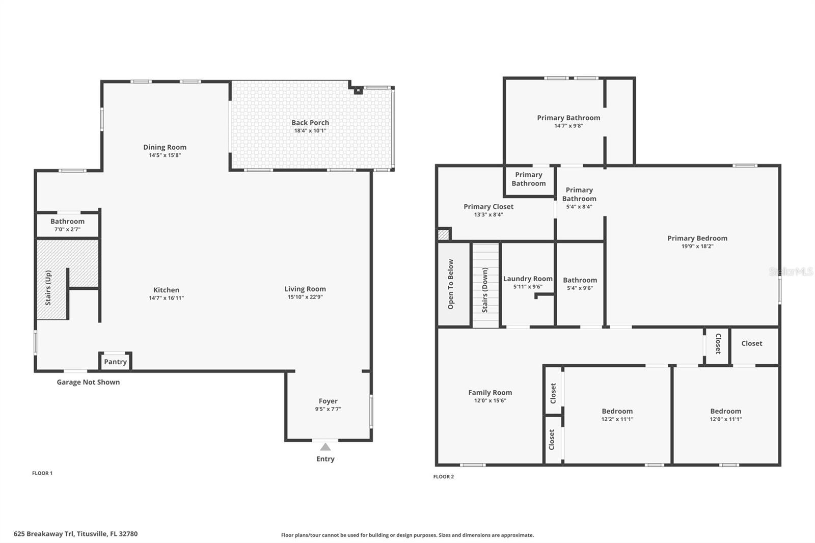 625 BREAKAWAY TRL, TITUSVILLE, FL, 32780