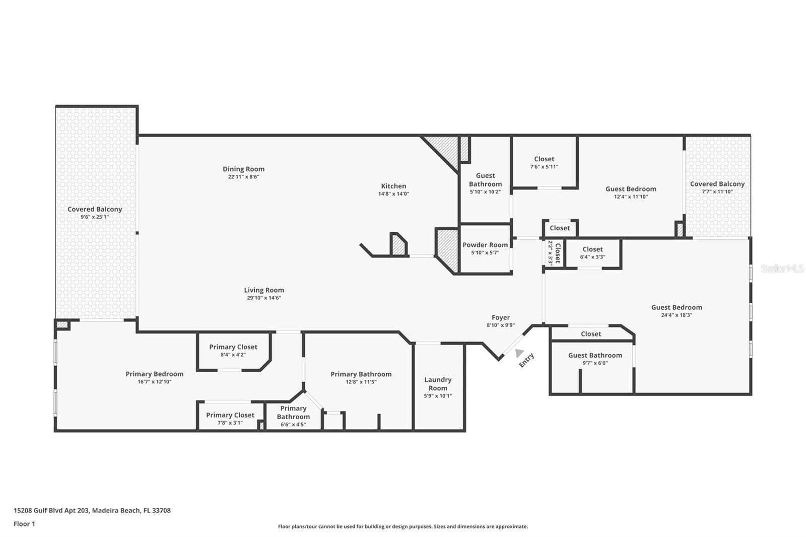 15208 GULF BLVD #203, MADEIRA BEACH, FL, 33708