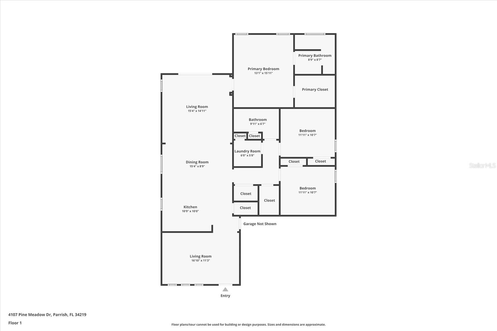 4107 PINE MEADOW DR, PARRISH, FL, 34219