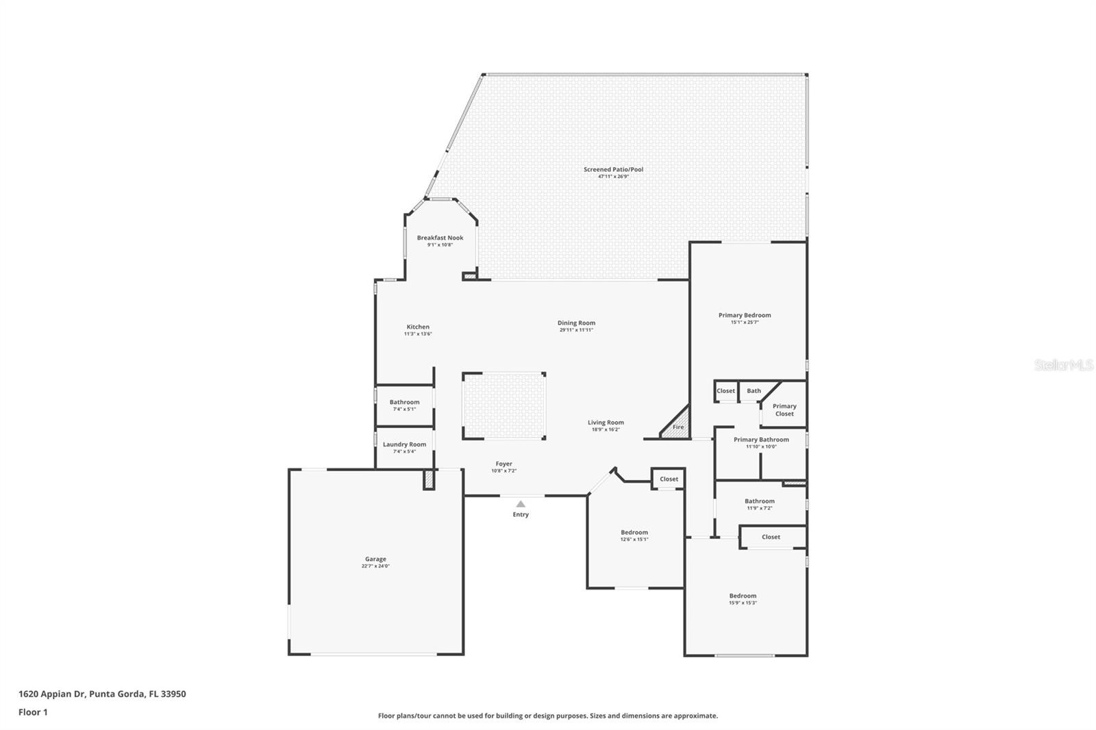1620 APPIAN DR, PUNTA GORDA, FL, 33950