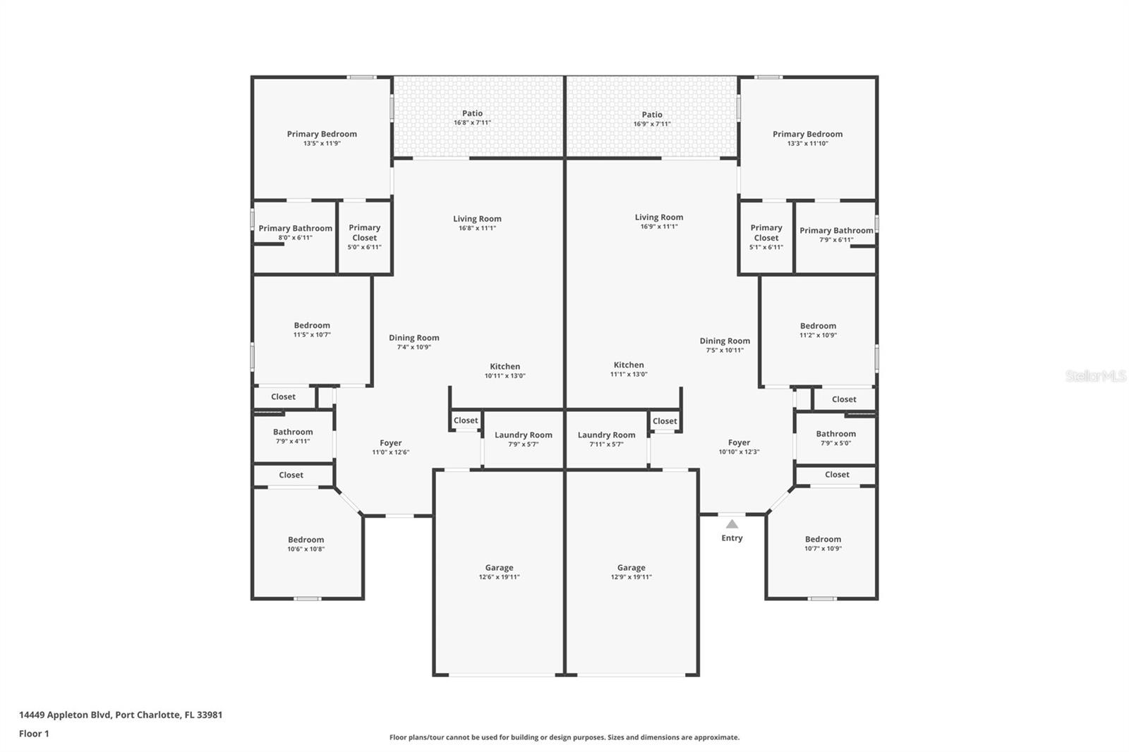 14449 & 14451 APPLETON BLVD, PORT CHARLOTTE, FL, 33981