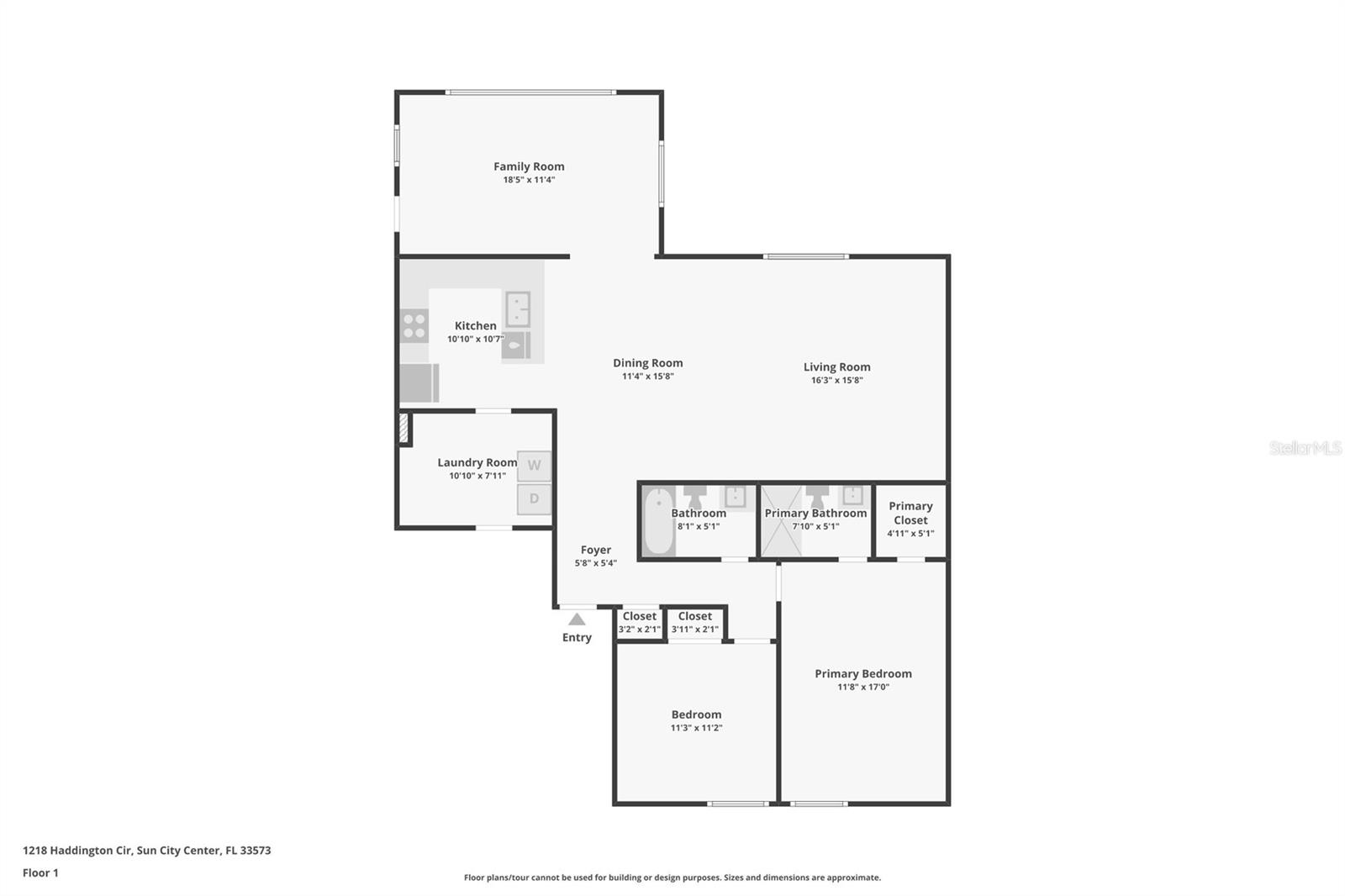 1218 HADDINGTON CIR, SUN CITY CENTER, FL, 33573