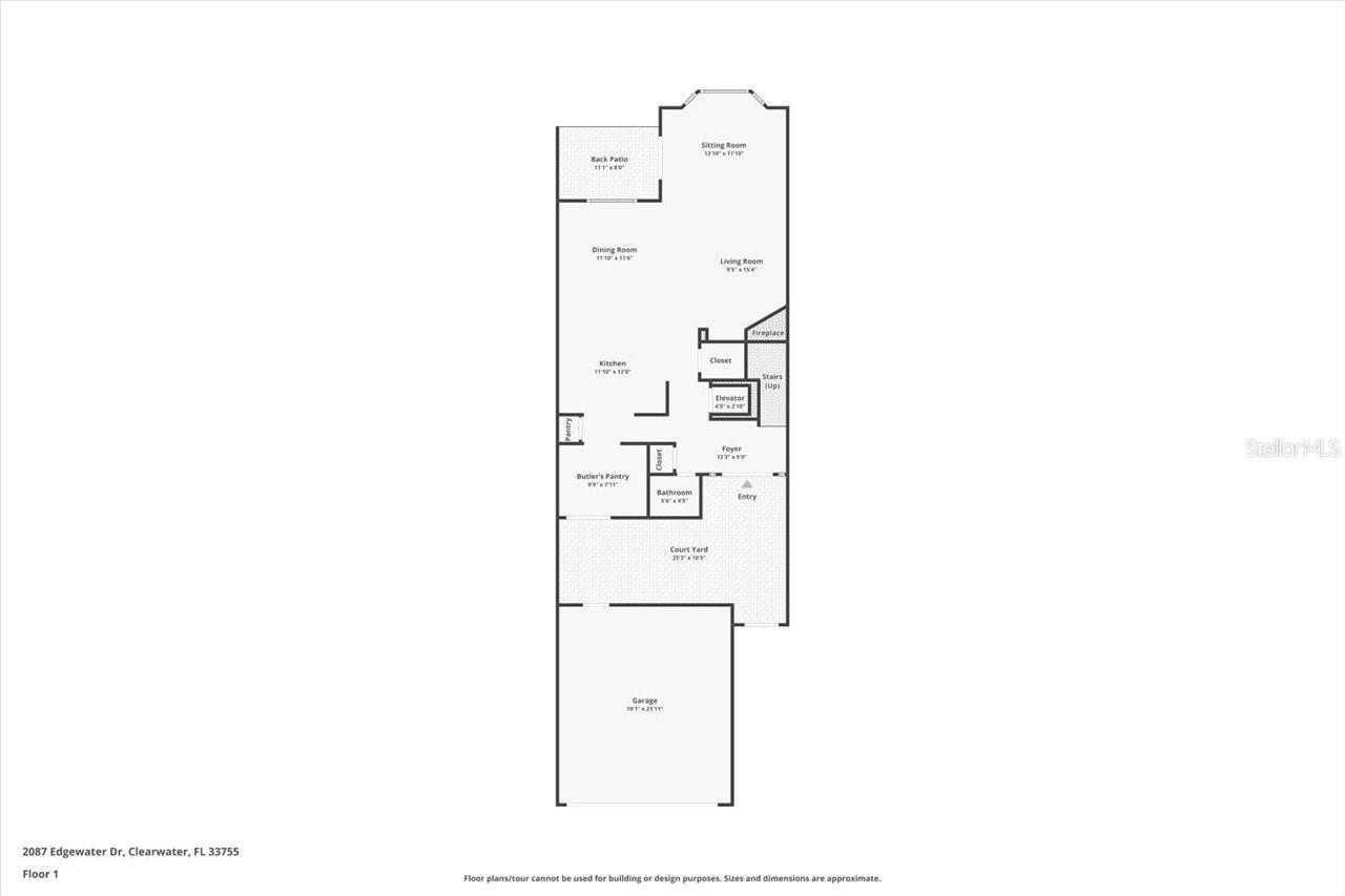 2087 EDGEWATER DR #C, CLEARWATER, FL, 33755