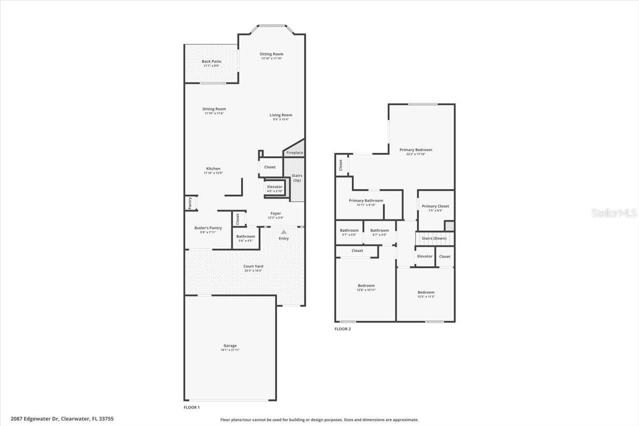2087 EDGEWATER DR #C, CLEARWATER, FL, 33755