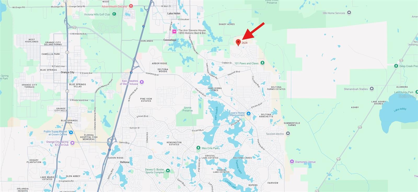 2624 BECKWITH ST, DELTONA, FL, 32738