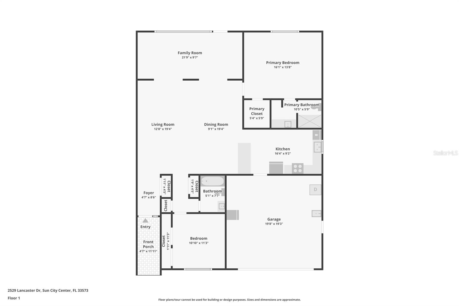 2529 LANCASTER DR, SUN CITY CENTER, FL, 33573