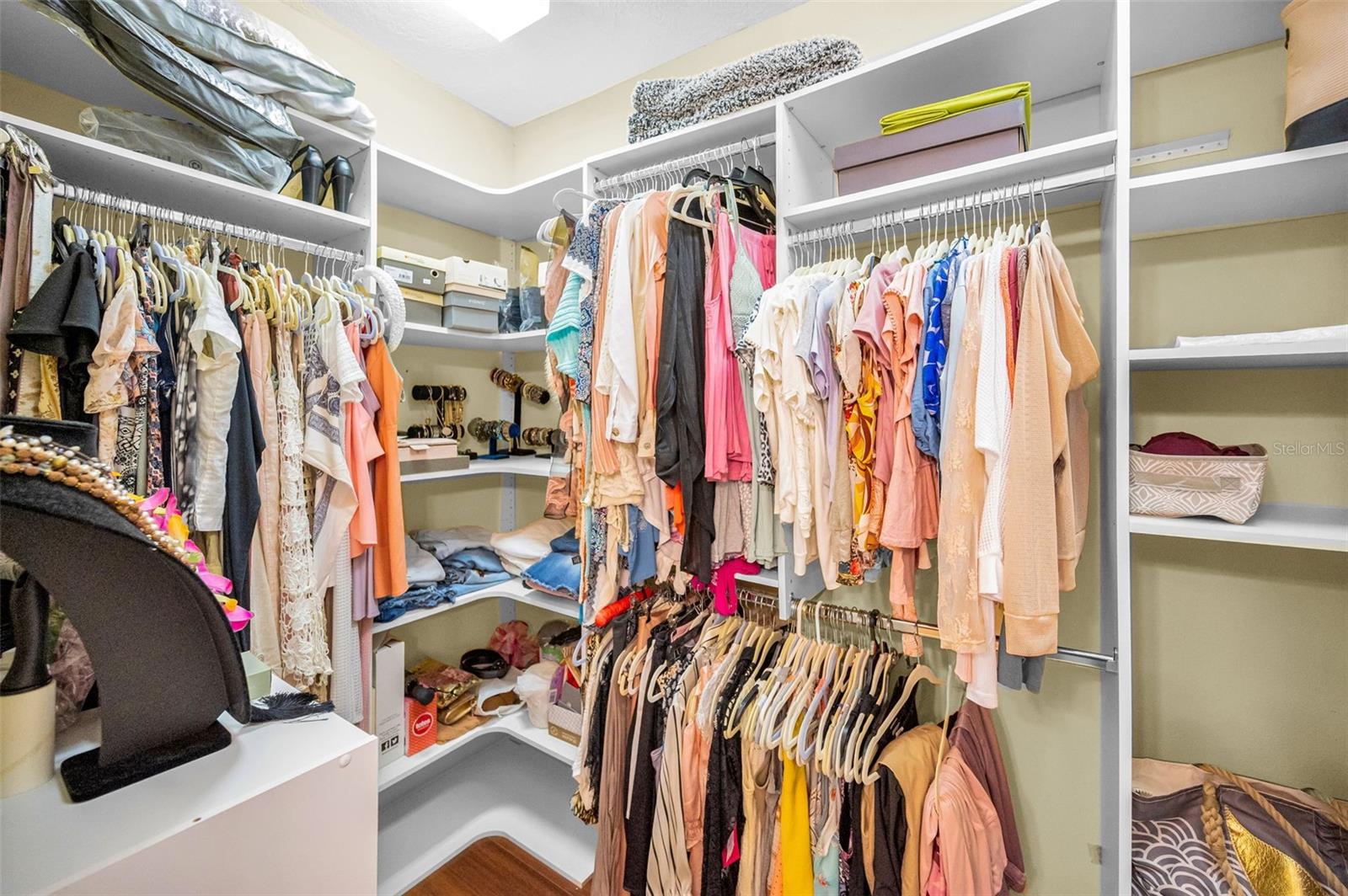 Primary Walk in Closet