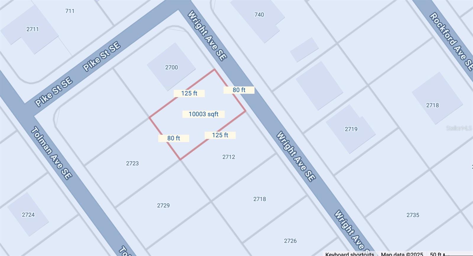 2706 WRIGHT AVE SE, PALM BAY, FL, 32909