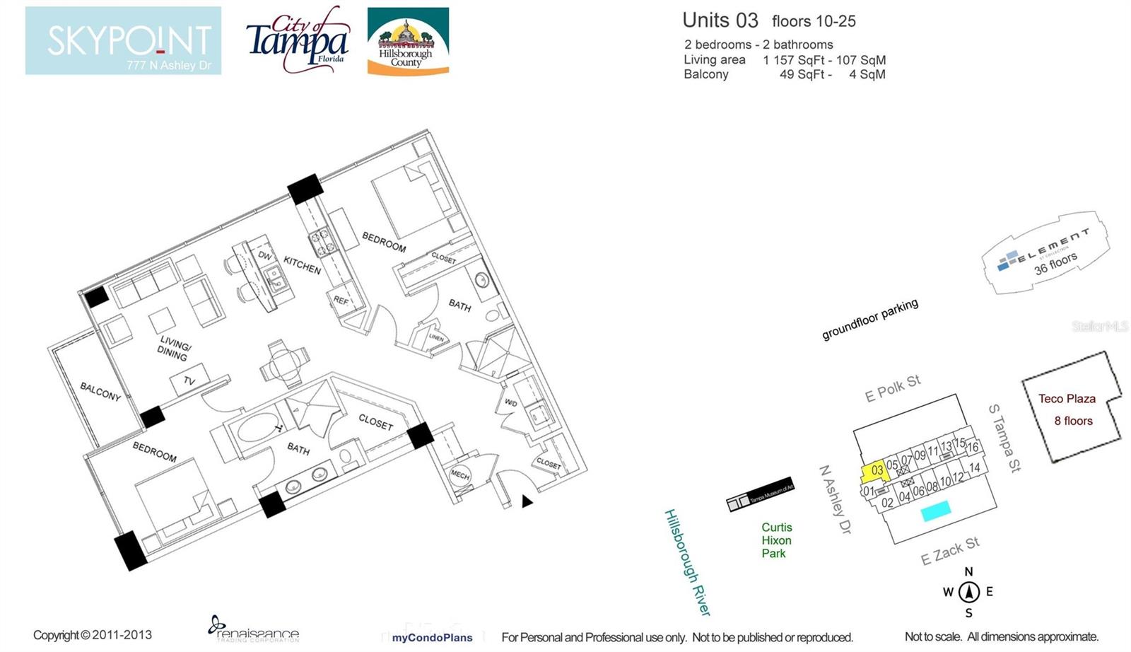 777 N ASHLEY DR #2103, TAMPA, FL, 33602