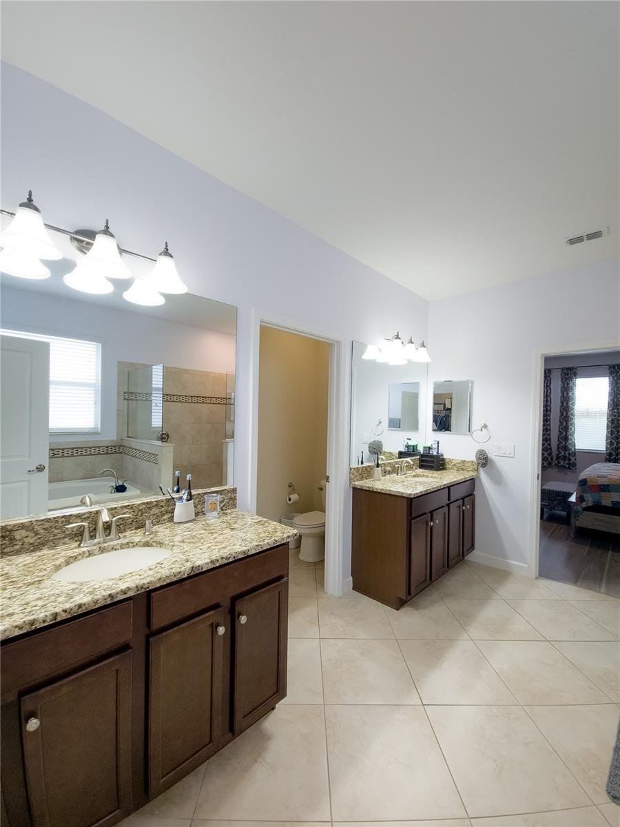PrimaryBathroom with view of private water closet
