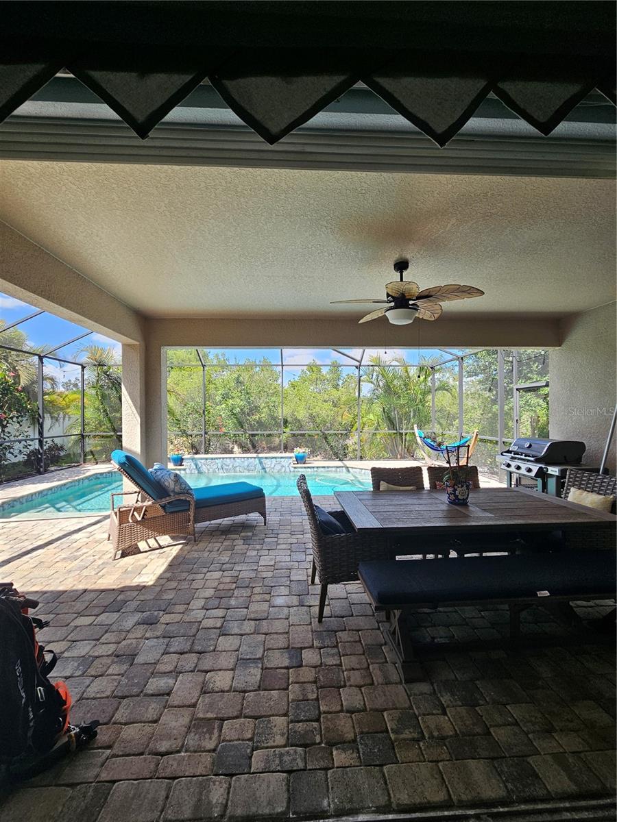 Large Screen Enclosed Lani with Saltwater Pool