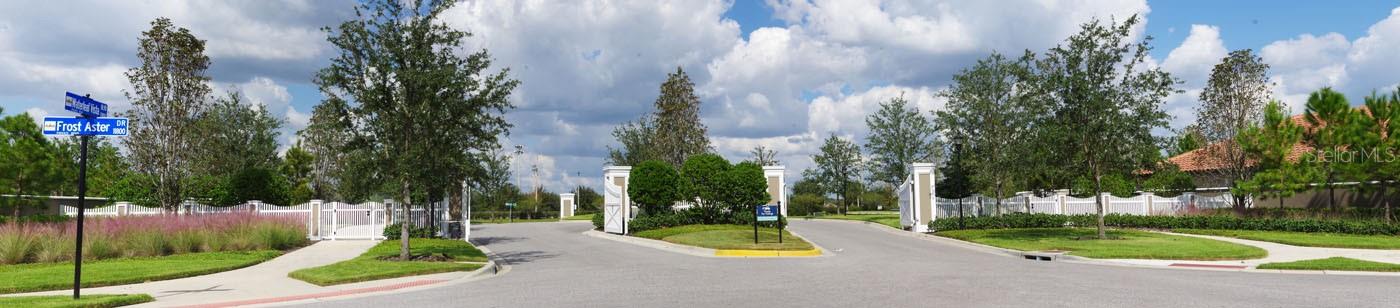 Community Front Exit Gates