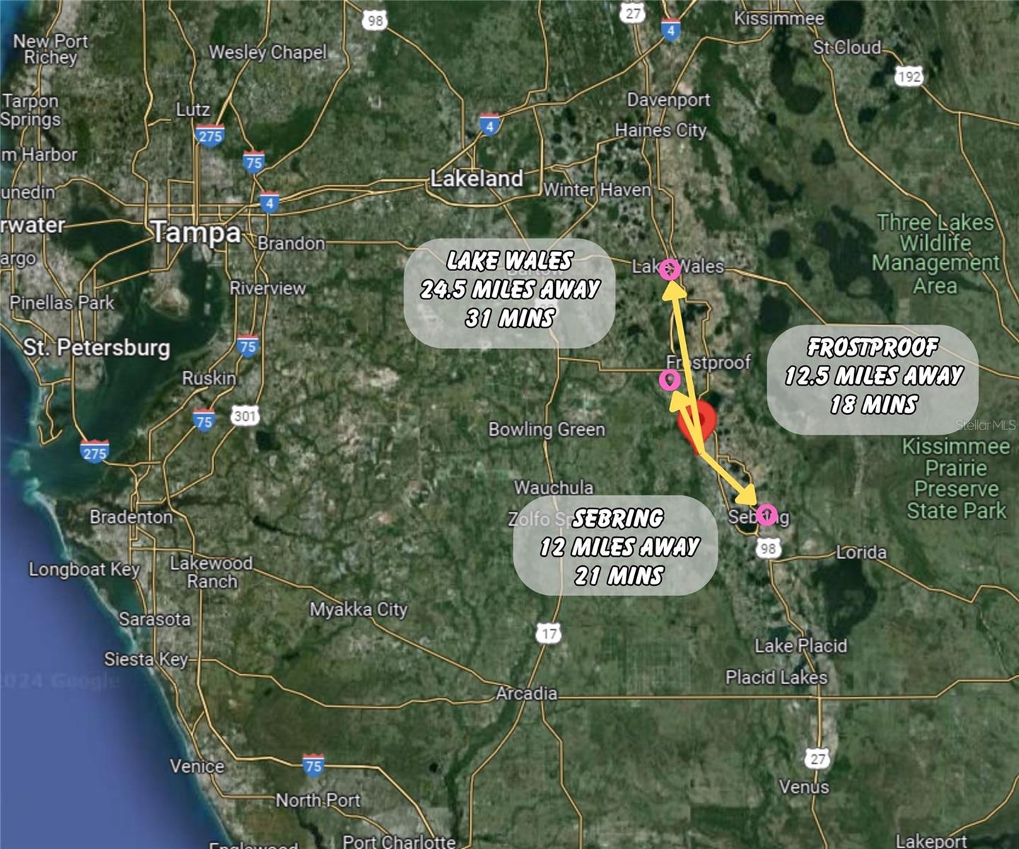 2869 W HAVILAND RD, AVON PARK, FL, 33825