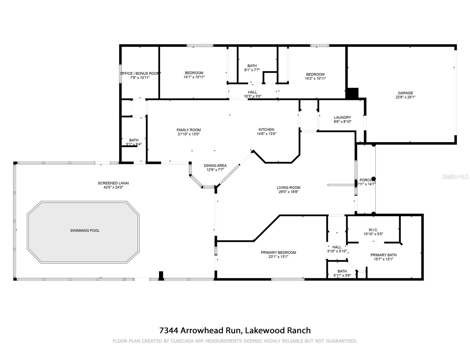 7344 ARROWHEAD RUN, LAKEWOOD RANCH, FL, 34202