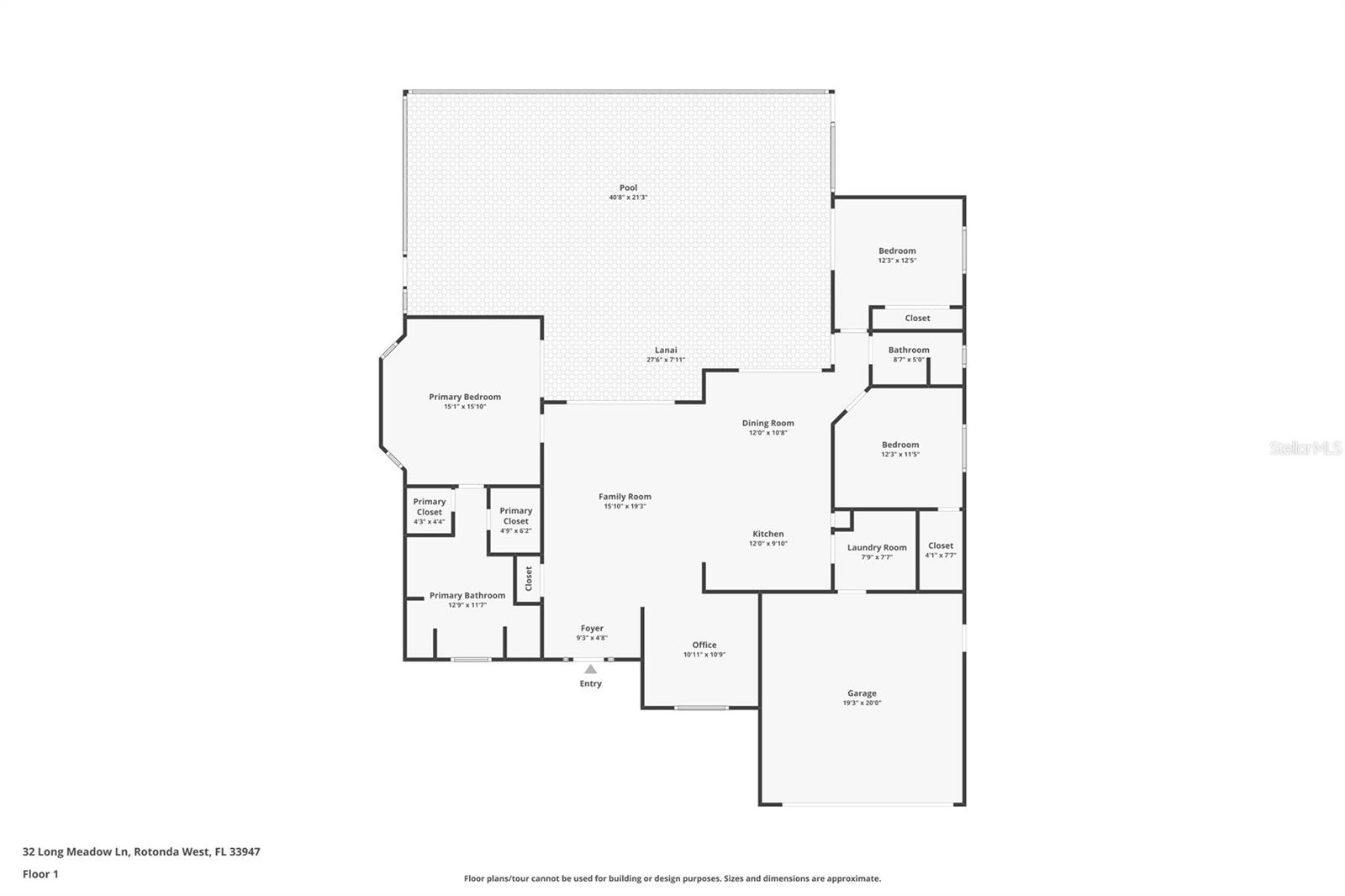 32 LONG MEADOW LN, ROTONDA WEST, FL, 33947