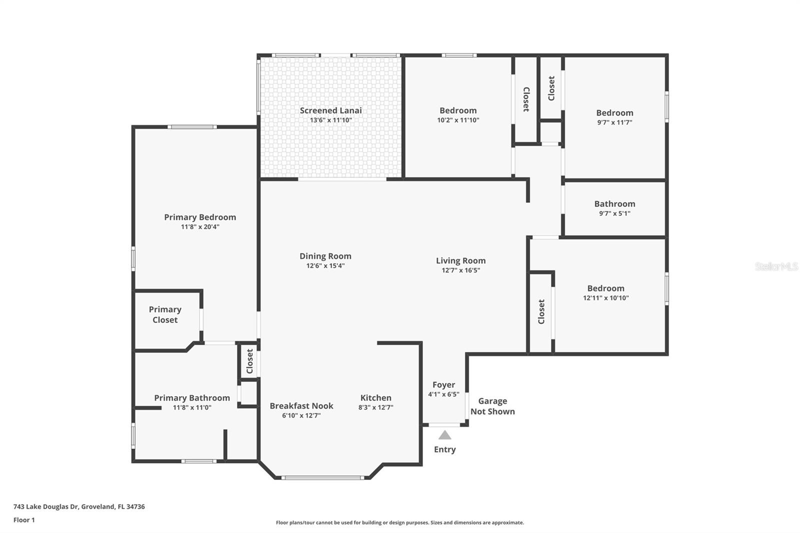 743 LAKE DOUGLAS DR, GROVELAND, FL, 34736