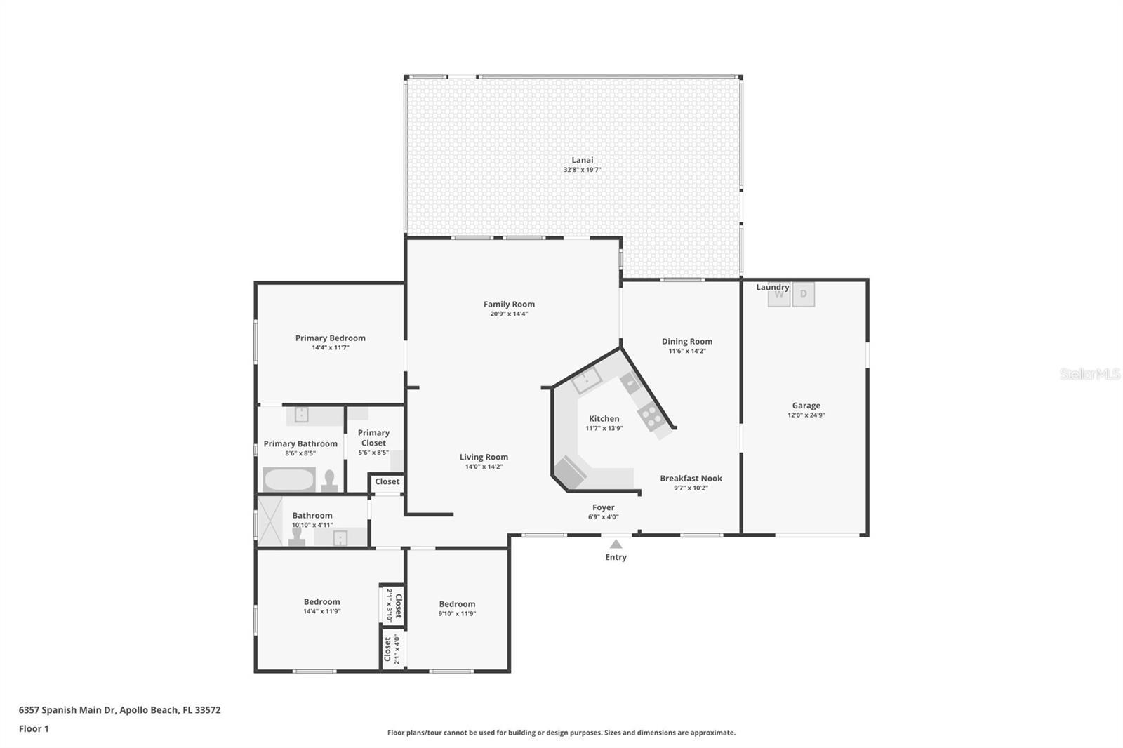 6357 SPANISH MAIN DR, APOLLO BEACH, FL, 33572