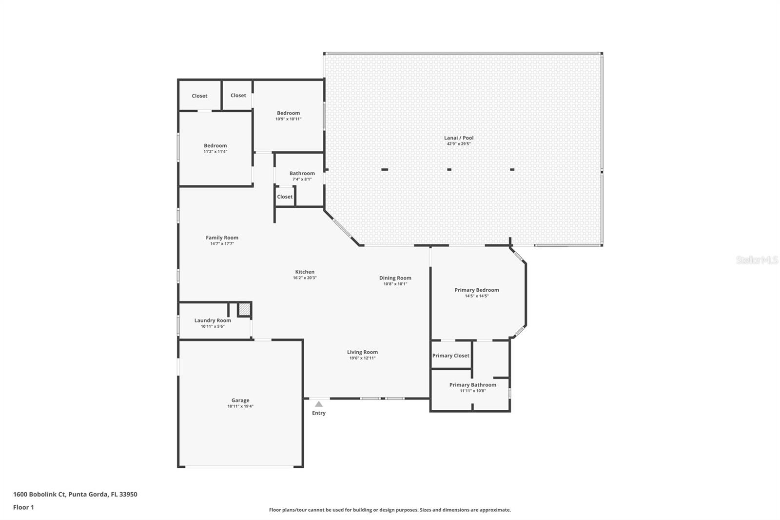 1600 BOBOLINK CT, PUNTA GORDA, FL, 33950