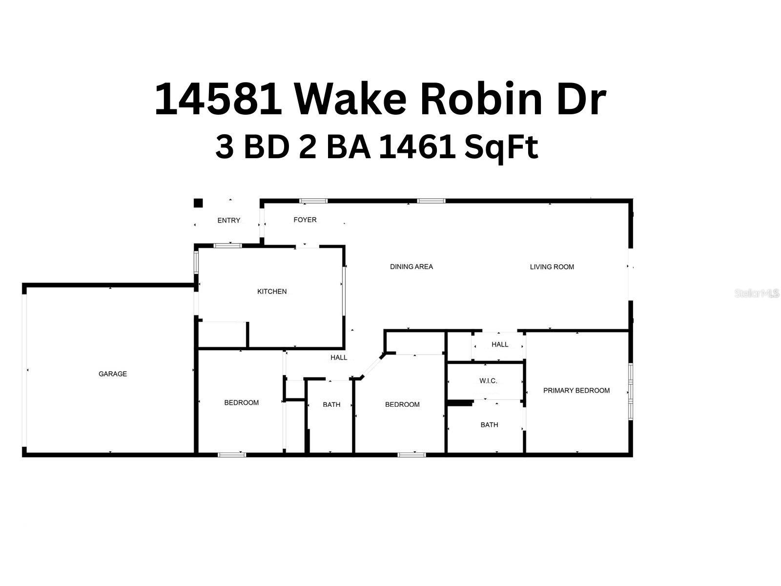14581 WAKE ROBIN DR, BROOKSVILLE, FL, 34604