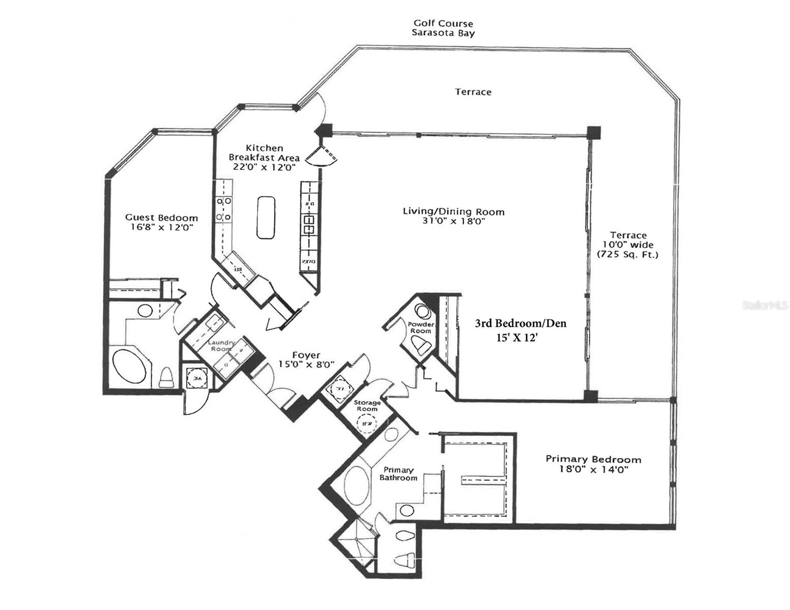 545 SANCTUARY DR #B806, LONGBOAT KEY, FL, 34228