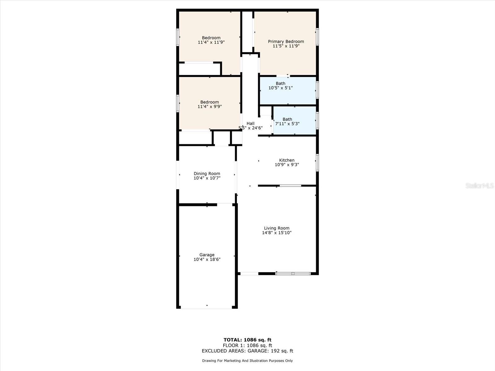 5400 9TH AVE N, ST PETERSBURG, FL, 33710