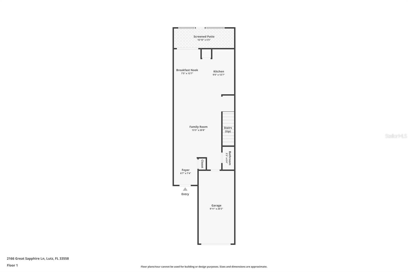 2166 GREAT SAPPHIRE LN, LUTZ, FL, 33558