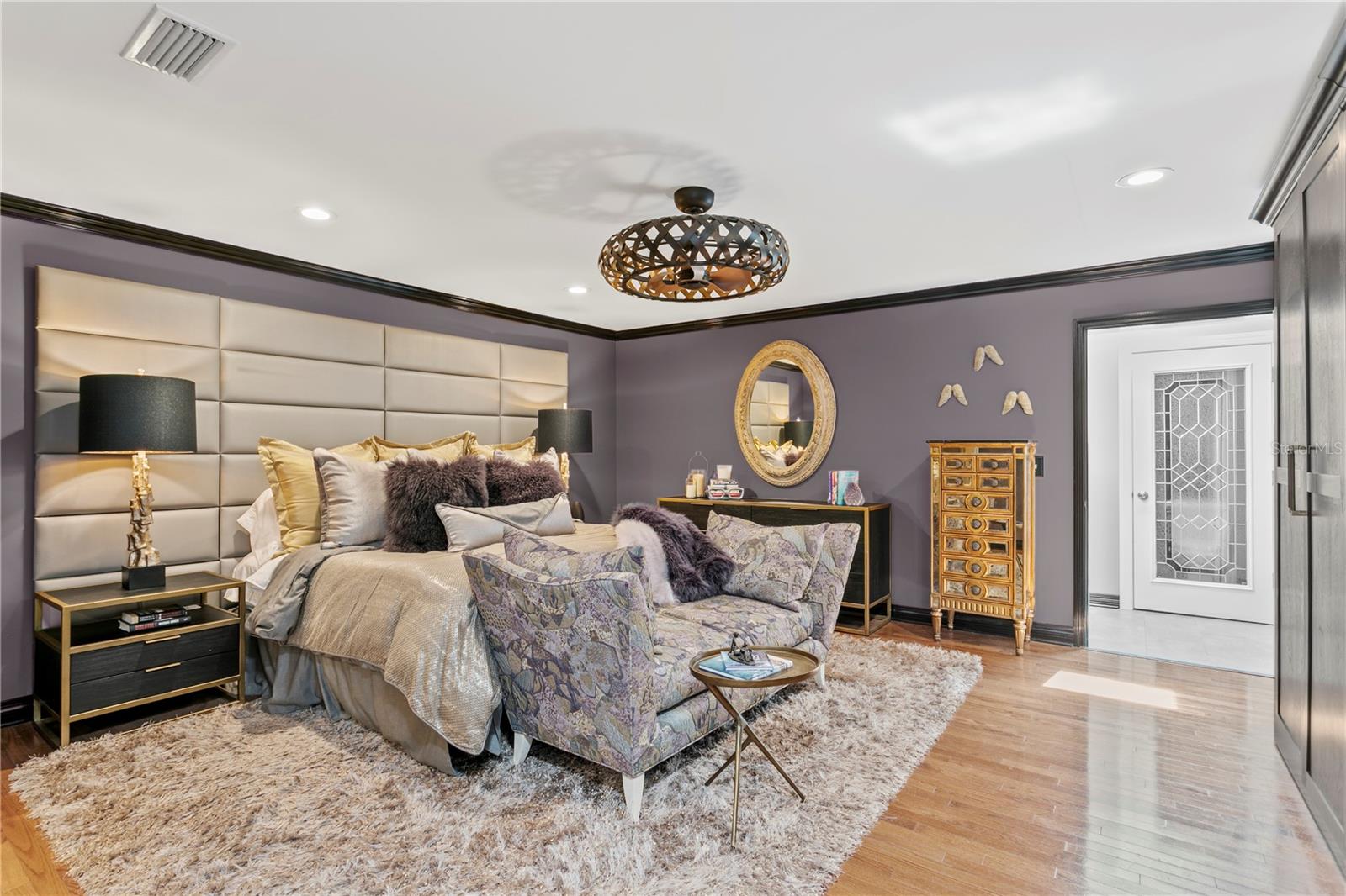 The generous Primary Bedroom is a peaceful sanctuary.