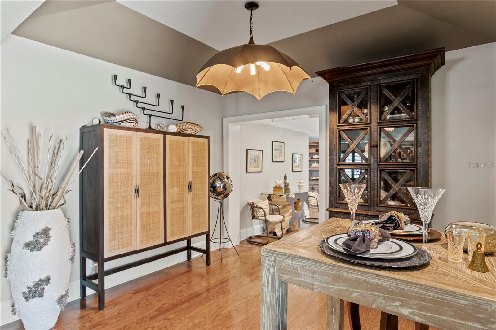 Beautiful hardwood floors.