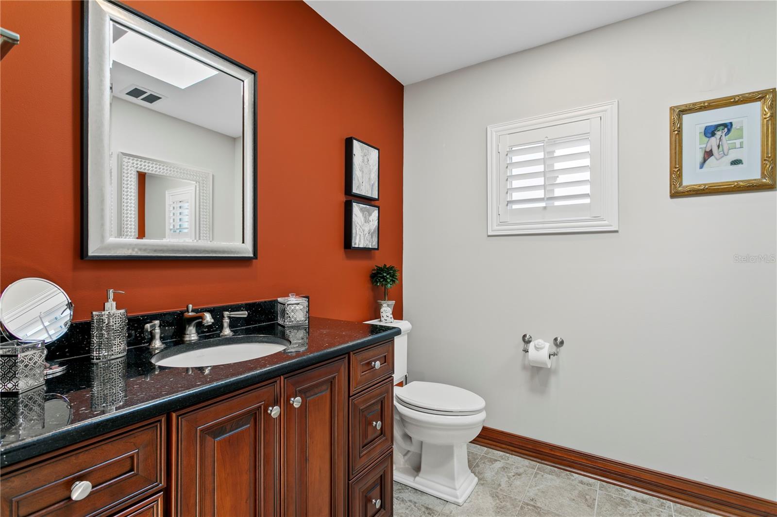Ensuite bathroom.