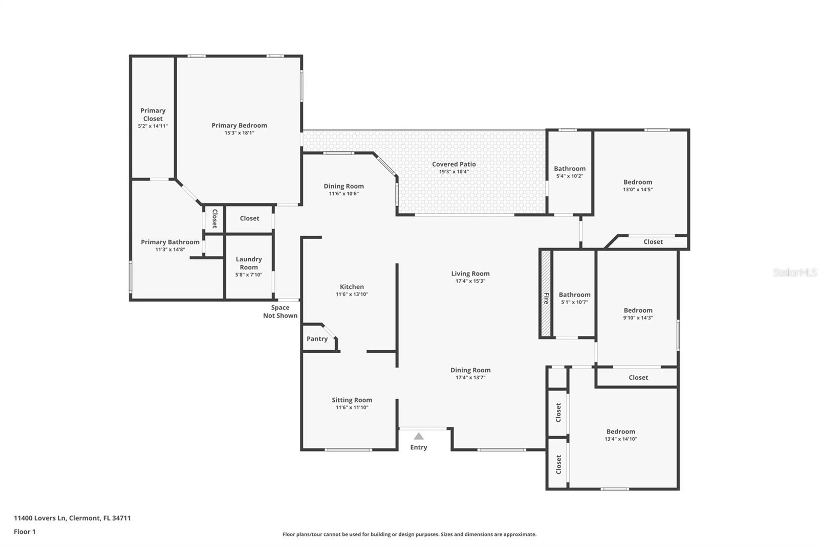 11400 LOVERS LN, WINTER GARDEN, FL, 34787