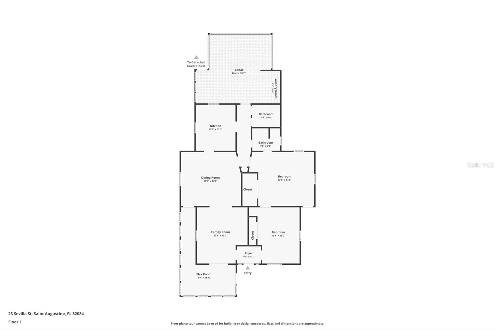 23 SEVILLA ST, ST AUGUSTINE, FL, 32080