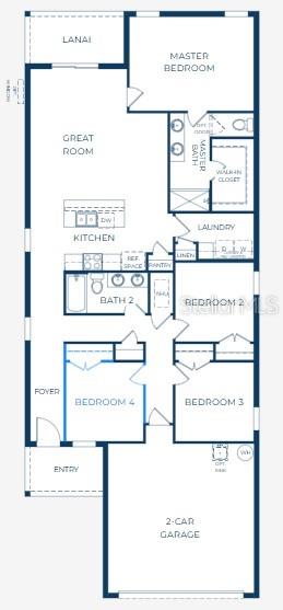 3836 BLUETHREAD WAY, POINCIANA, FL, 34759