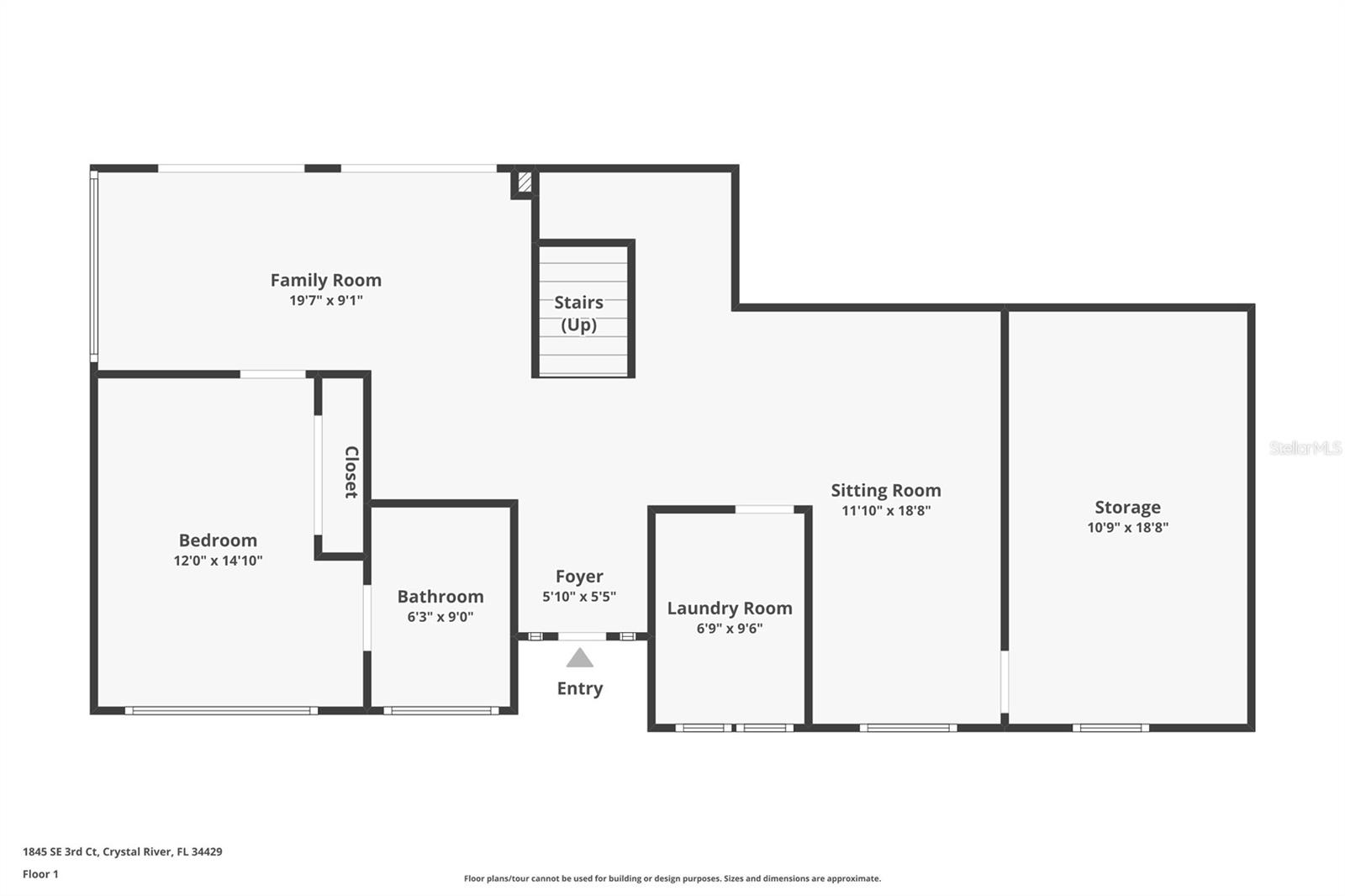 1845 SE 3RD CT, CRYSTAL RIVER, FL, 34429