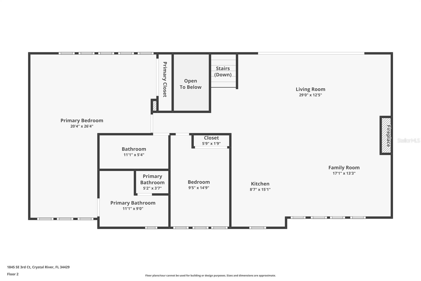 1845 SE 3RD CT, CRYSTAL RIVER, FL, 34429