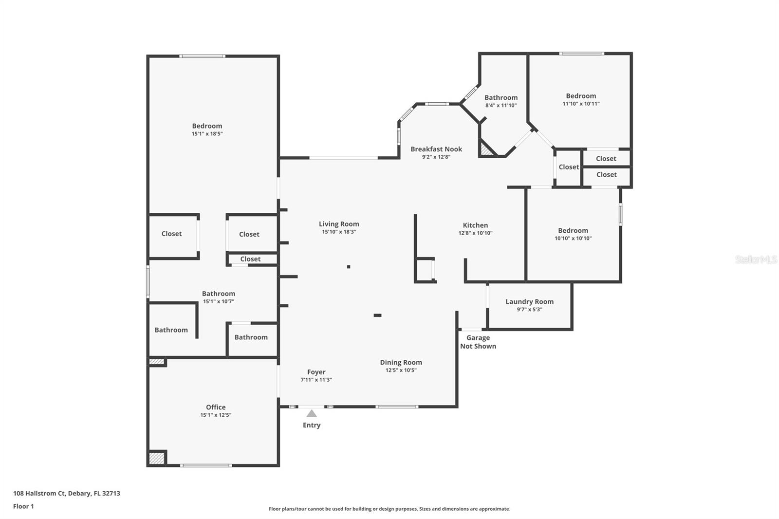 108 HALLSTROM CT, DEBARY, FL, 32713