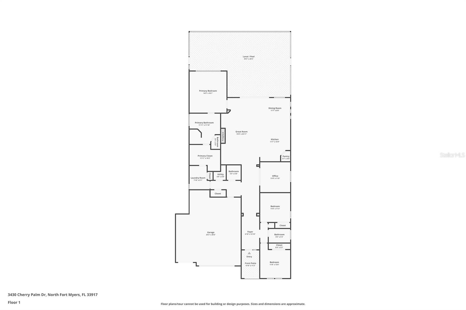 3430 CHERRY PALM DR, NORTH FORT MYERS, FL, 33917