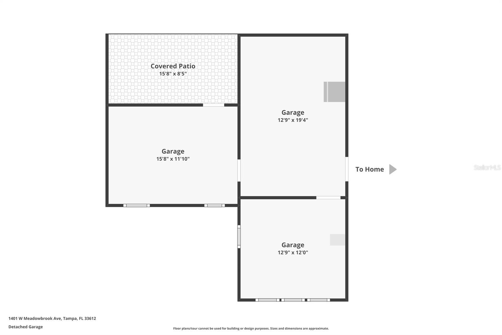 1401 MEADOWBROOK AVE W, TAMPA, FL, 33612