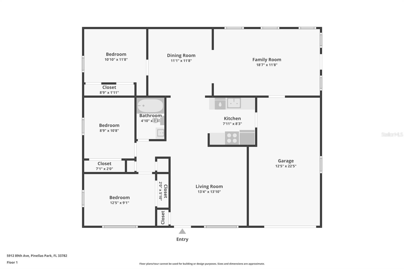5912 89TH AVE, PINELLAS PARK, FL, 33782