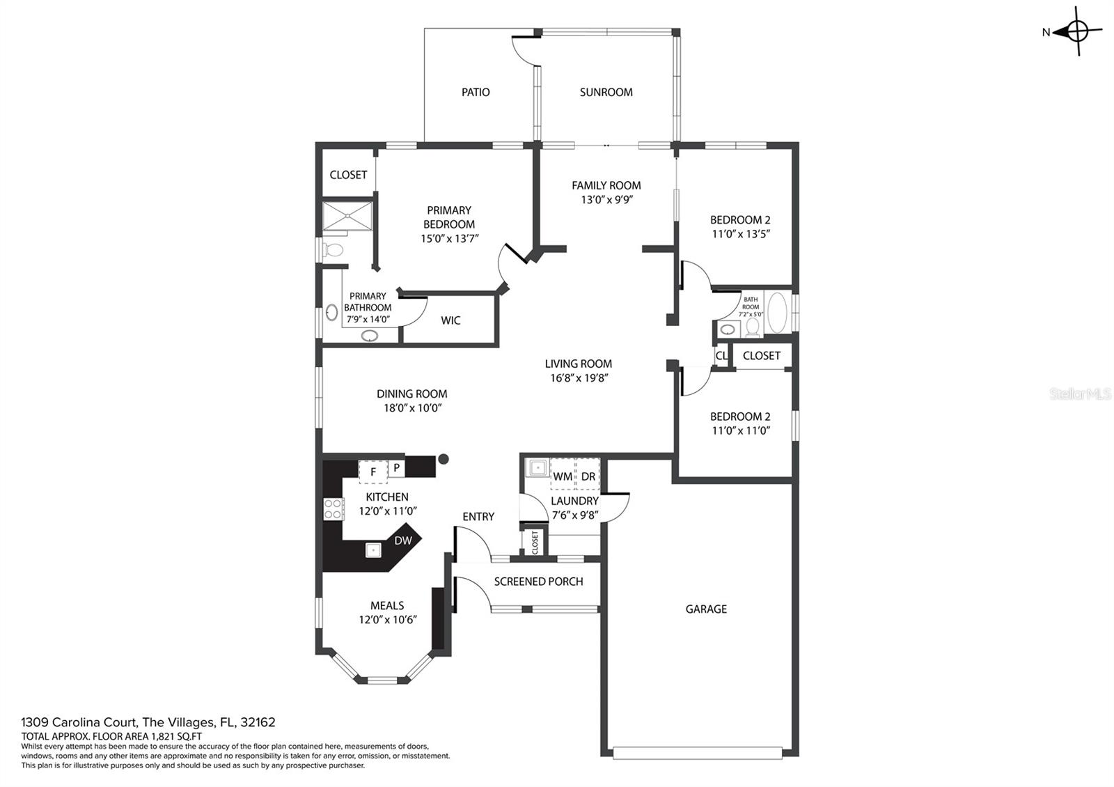 1309 CAROLINA CT, THE VILLAGES, FL, 32162