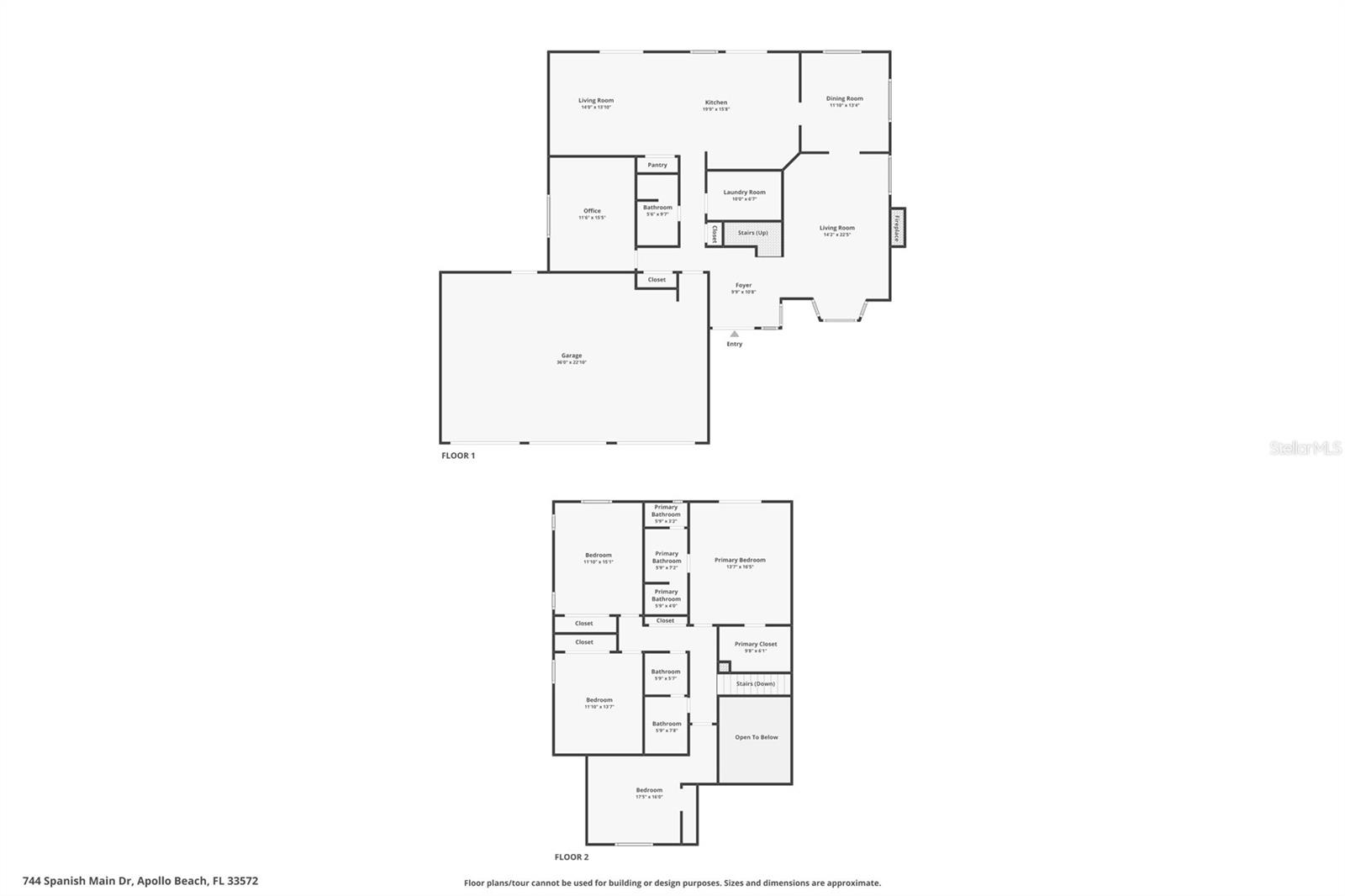 744 SPANISH MAIN DR, APOLLO BEACH, FL, 33572