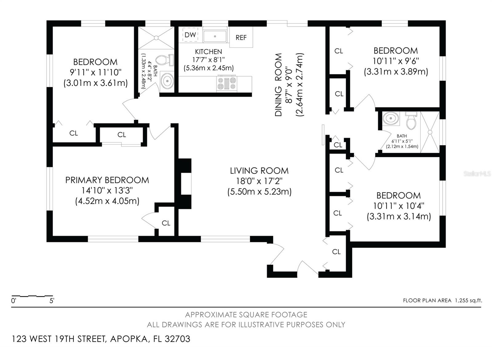 123 W 19TH ST, APOPKA, FL, 32703