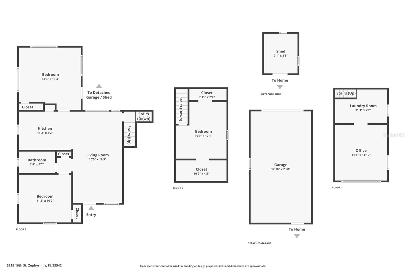 5215 16TH ST, ZEPHYRHILLS, FL, 33542