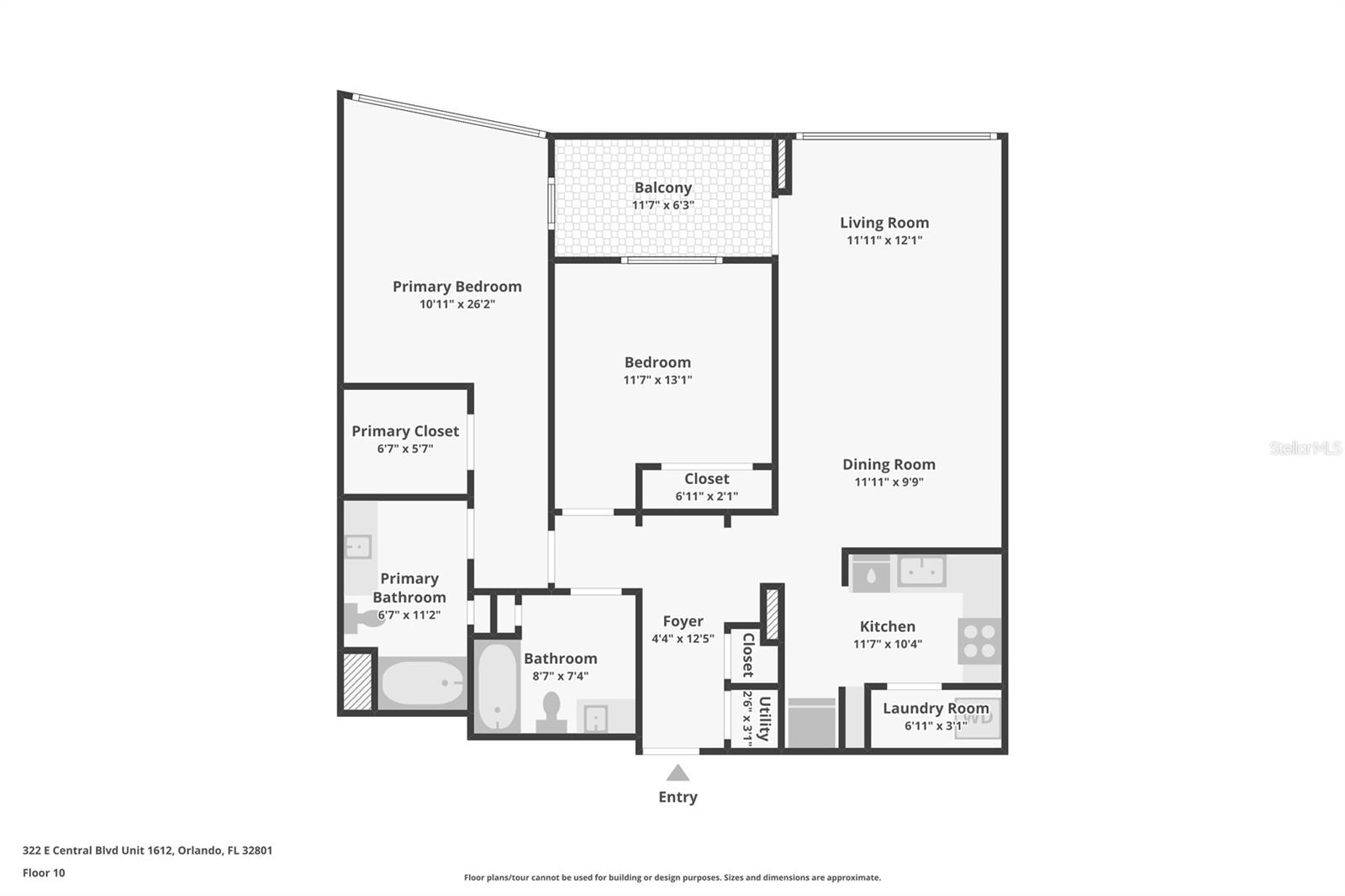 322 E CENTRAL BLVD #1013, ORLANDO, FL, 32801