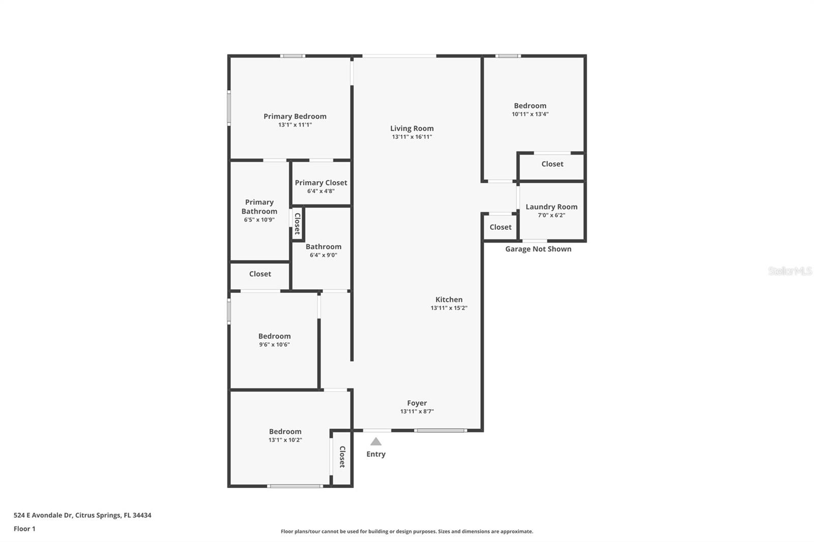 524 E AVONDALE DR, DUNNELLON, FL, 34434
