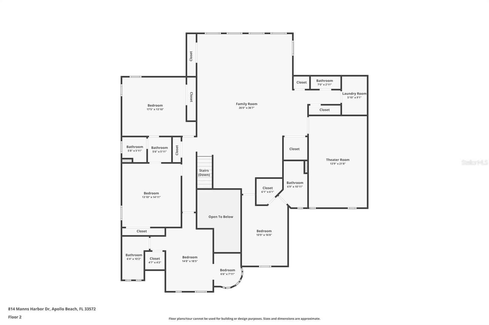 814 MANNS HARBOR DR, APOLLO BEACH, FL, 33572