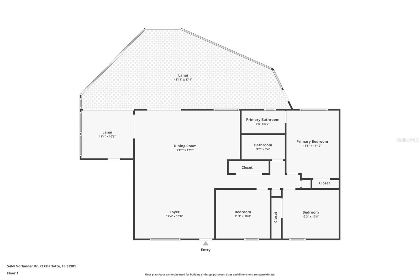 5460 NORLANDER DR, PORT CHARLOTTE, FL, 33981